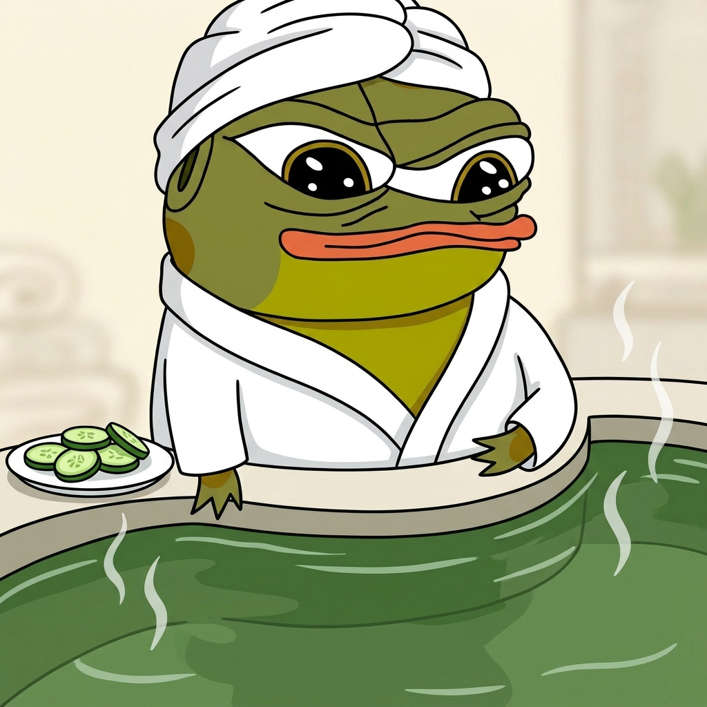 Hoppy meme: Spa day, still holding