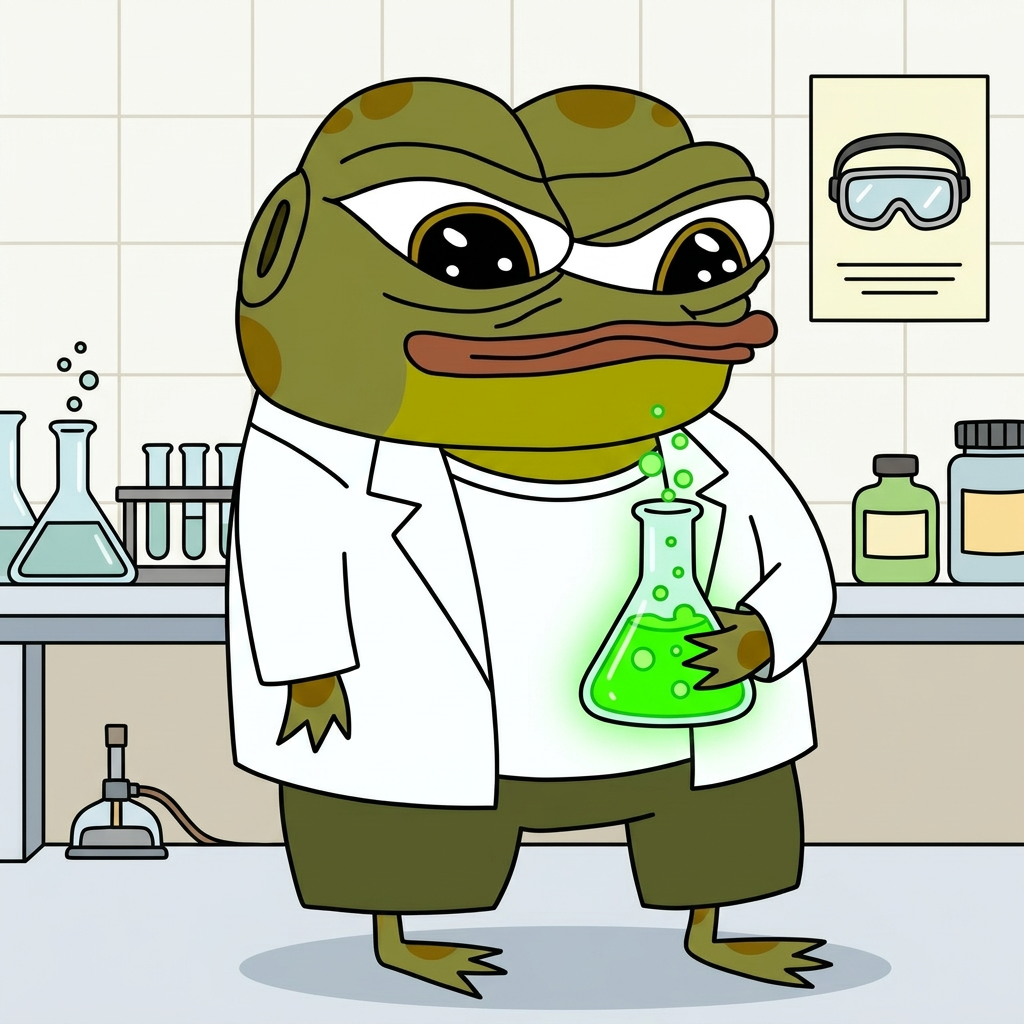 Hoppy meme: Lab tested, pond approved