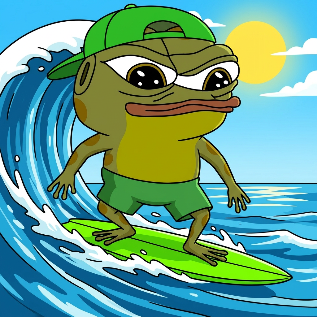 Hoppy meme: Riding the wave